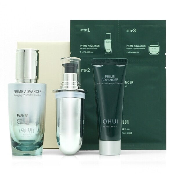 OHUI Prime Advancer D-Aging PDRN Booster Shot Double Edition (50ml+50ml)